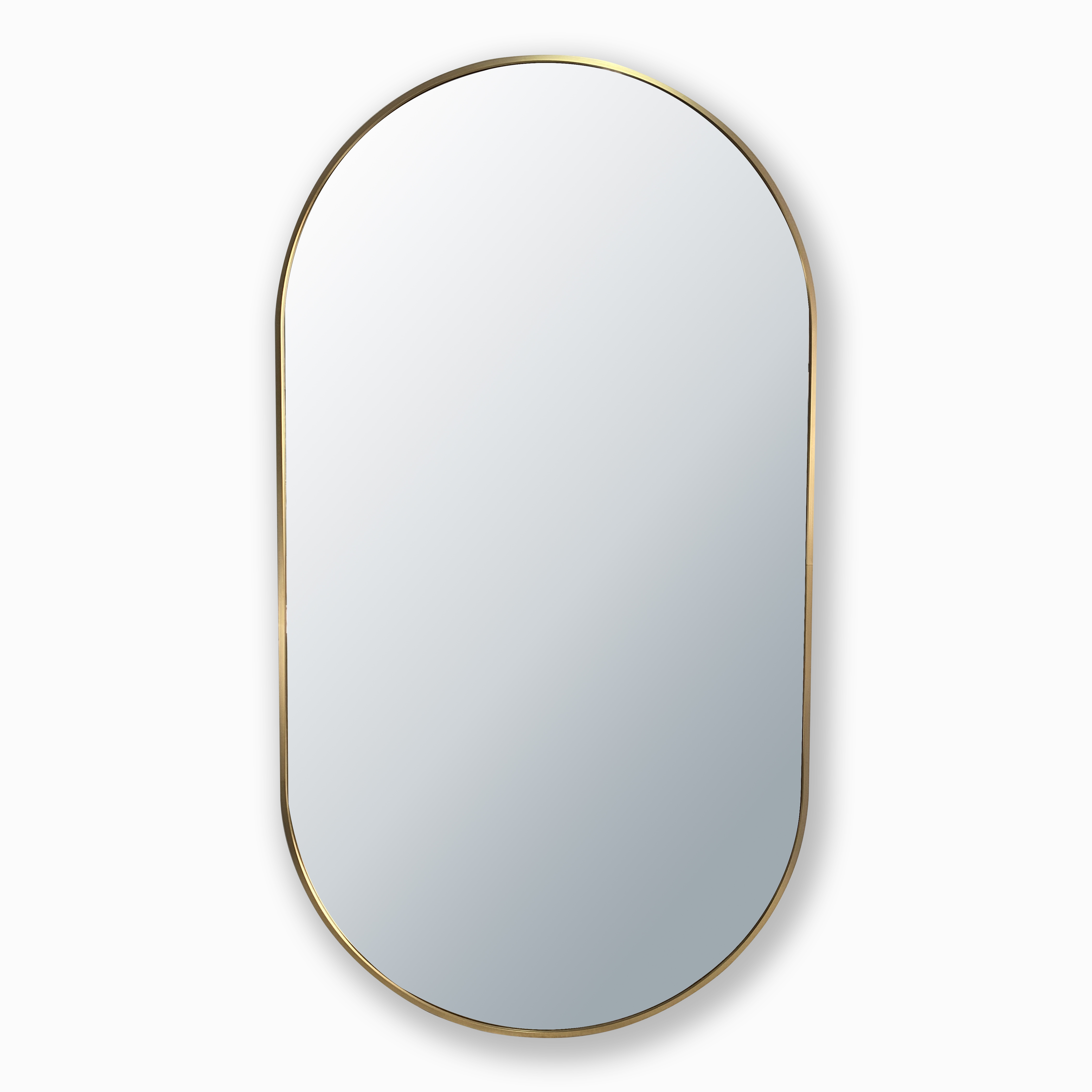 Gold Oval Mirror JX24